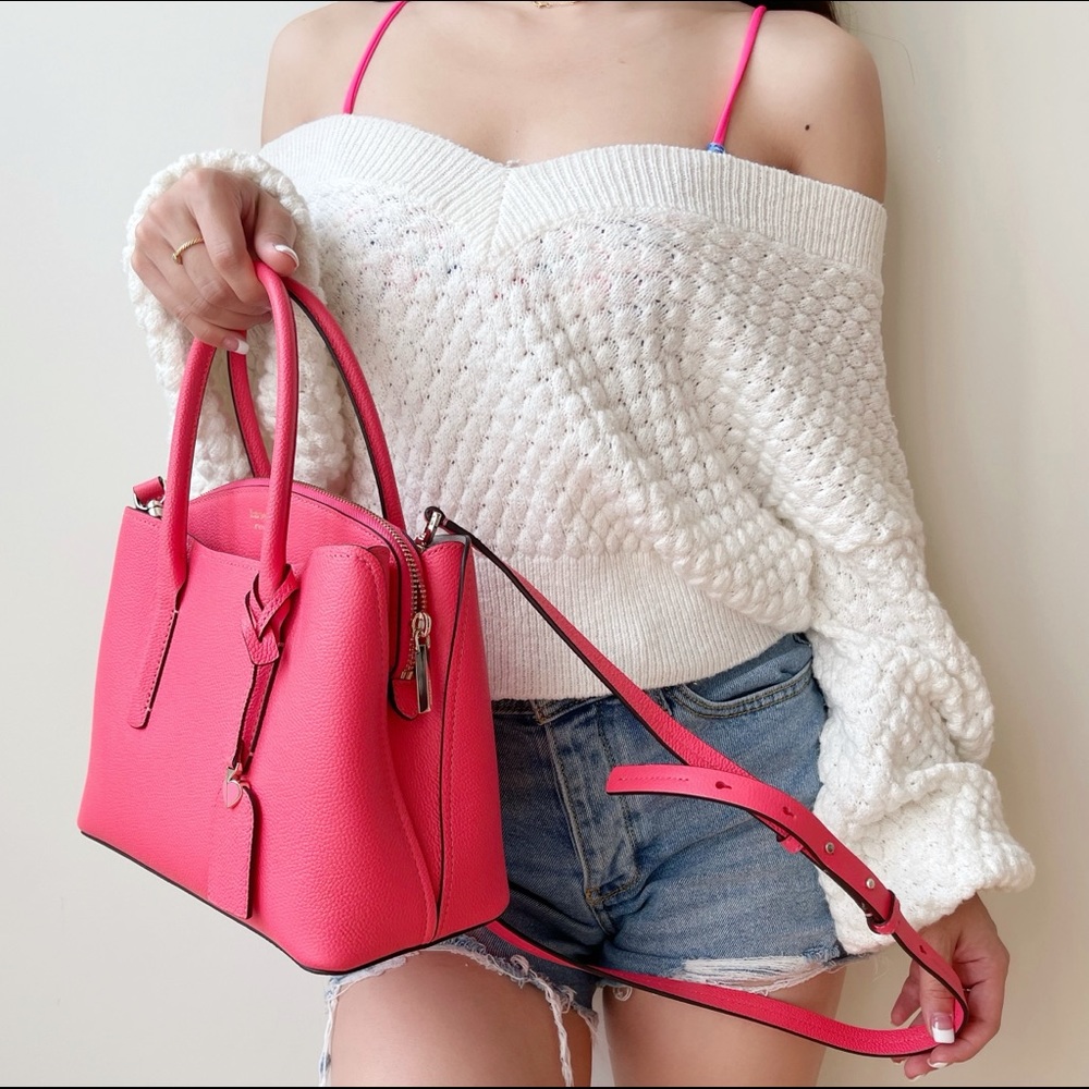 Kate Spade Medium Margaux Satchel & Crossbody - Picture 3 of 5